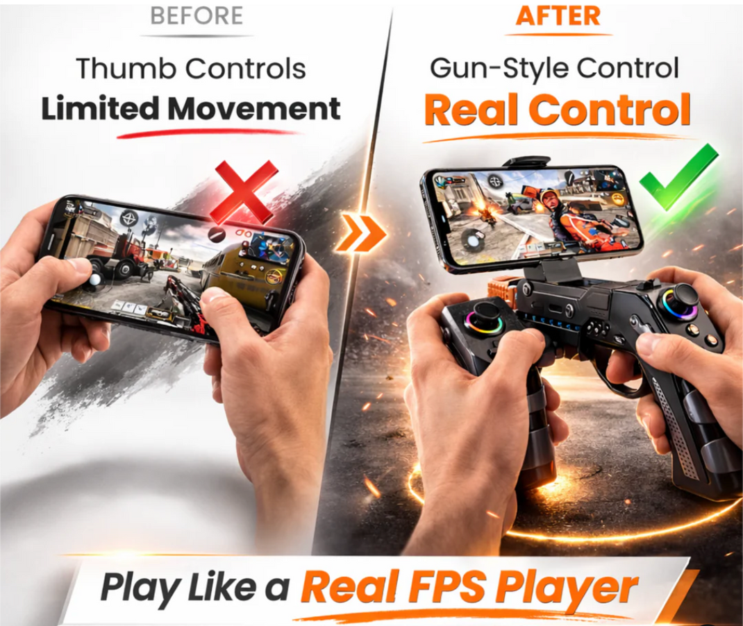 Retro Trigger™ Pro Mobile FPS Controller – RetroTrigger
