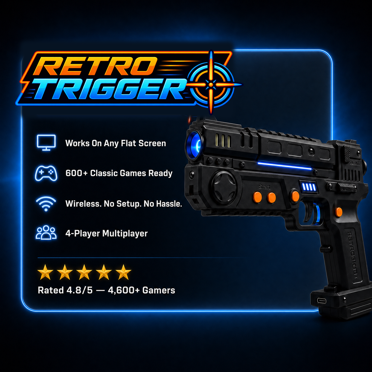RetroTrigger light gun